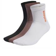 Skarpetki męskie - Skarpety adidas Half-Cushioned Quarter Socks 3 Pairs HM2559 - multikolor - miniaturka - grafika 1