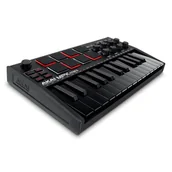 Akcesoria do instrumentów klawiszowych - Akai MPK Mini 3 Black klawiatura sterująca USB/MIDI - miniaturka - grafika 1