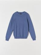 Swetry męskie - Sinsay - Sweter - niebieski - miniaturka - grafika 1