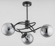 Lampy sufitowe - Alfa Doxa lampa wisząca 3-punktowa czarna 28353 28353 - miniaturka - grafika 1