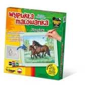 Zabawki kreatywne - Mirage Hobby Wypukła malowanka Konie - Fryzyjski - - miniaturka - grafika 1