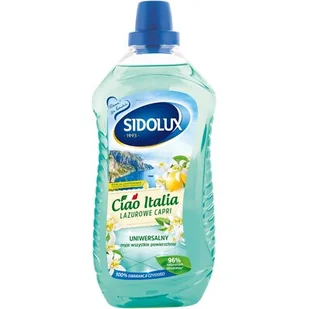 Płyn do mycia podłóg SIDOLUX Uniwersalny Lazurowe Capri 1000 ml - Środki do podłóg i mebli - miniaturka - grafika 1