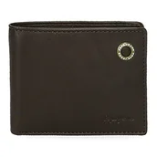 Portfele - Pepe Jeans Badge Portfel z Kartką, Wyjątkowy, Brązowy, única, Portfel karty - miniaturka - grafika 1