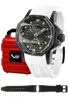 Zegarki męskie - Zegarek Vostok Europe NH34-640C703S Atomic Age Fermi Line Automatic GMT - miniaturka - grafika 1