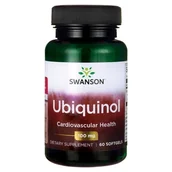 Suplementy naturalne - SWANSON Ubiquinol 100mg 60kaps softgels Ubichinol - suplement diety - miniaturka - grafika 1