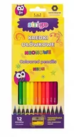 Przybory szkolne - PILOT Corporation Kredki ołówkowe 12kol/180 Neon Ssc117 Temper Wb - miniaturka - grafika 1