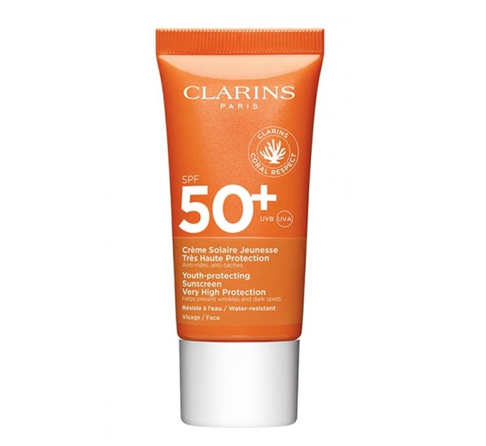 Clarins SPF50 Youth-protecting Sunscreen 30 ml krem do twarzy