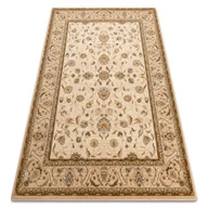 Dywany - Dywan wełniany OMEGA ARIES kwiaty perła beżowy 200x300 cm - miniaturka - grafika 1