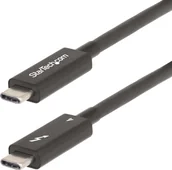 Kable USB - Kabel USB StarTech Cable StarTech USB-C Thunderbolt 4 2m Black - miniaturka - grafika 1