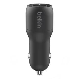 BELKIN Ładowarka USB-A Car Charger 24W 1m Lightning-Cable CCD001bt1MBK CCD001bt1MBK - Ładowarki samochodowe - miniaturka - grafika 3