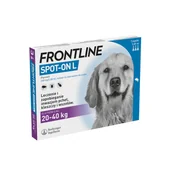 Artykuły przeciw pasożytom - Frontline Spot-on dla psów  - L: 20-40 kg (6 pipet x 2,68 ml) - miniaturka - grafika 1