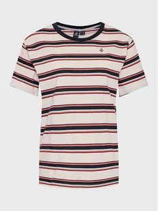 Volcom T-Shirt Party Pack B0132201 Beżowy Regular Fit - Koszulki i topy damskie - miniaturka - grafika 1