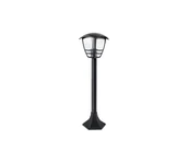 Lampy ogrodowe - Kobi TEVIO 1xE27/60W/230V IP54 97 cm czarna - miniaturka - grafika 1