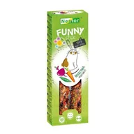 Przysmaki dla gryzoni - Nestor KOLBA GRYZOŃ FUNNY WARZYWA 115g ZH_01443 - miniaturka - grafika 1