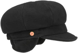 Czapka Newsboy Camilla by Mayser, czarny, S (54-55 cm) - Czapki dla dzieci - miniaturka - grafika 1