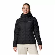 Kurtki i kamizelki sportowe damskie - Kurtka damska Columbia Delta Ridge™ II Down Hooded Jacket Rozmiar: L / Kolor: czarny - miniaturka - grafika 1