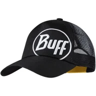 Czapki i chusty sportowe męskie - Czapka z daszkiem Buff Trucker Cap Logo Black - miniaturka - grafika 1