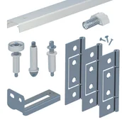 Meble modułowe i akcesoria - System do drewnianych drzwi składanych Gamma 908 mm Spaceo - miniaturka - grafika 1