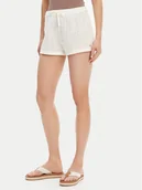 Spodenki damskie - Roxy Szorty plażowe ERJX603449 Écru Regular Fit - miniaturka - grafika 1