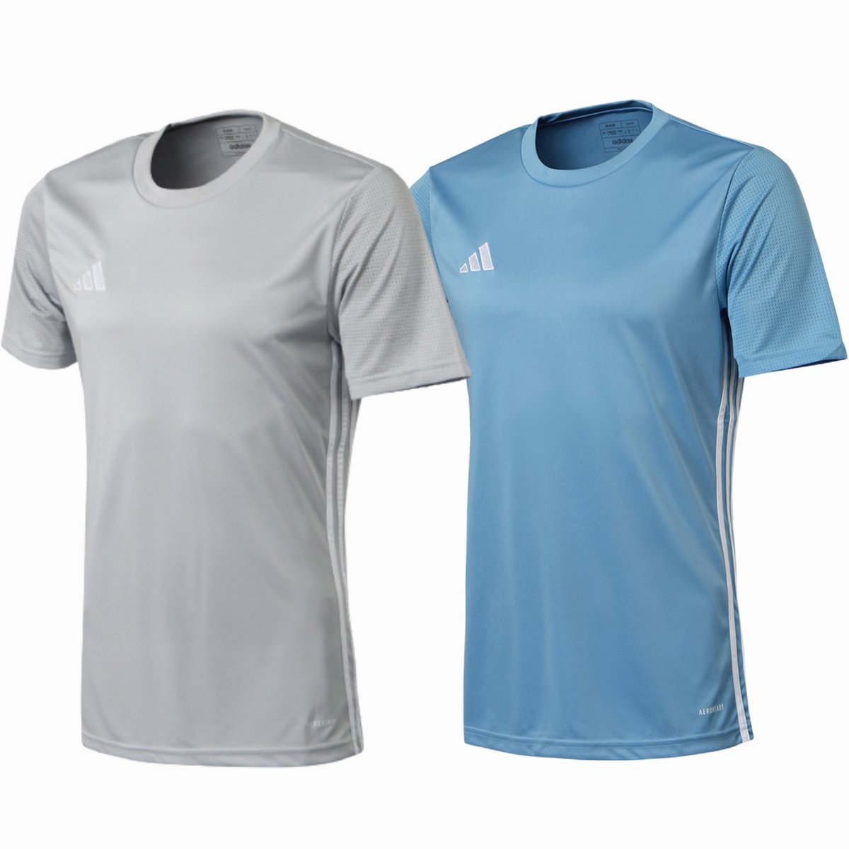 Zestaw Męski Adidas Komplet Popielata + Niebieska Koszulka T-shirt R. Xxl