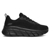 Buty sportowe damskie - Obuwie sportowe Skechers BOBS B FLEX HI 117385 BBK - miniaturka - grafika 1