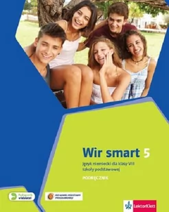 PRACA ZBIOROWA Wir smart 4 Język niemiecki kl.8 Podręcznik+cd - Powieści i opowiadania - miniaturka - grafika 1