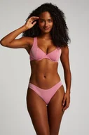 Stroje kąpielowe - Hunkemöller Majtki Bikini Rio Fiji Różowy - miniaturka - grafika 1
