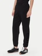 Spodnie sportowe damskie - DKNY Spodnie dresowe DP5P3585 Czarny Regular Fit - miniaturka - grafika 1