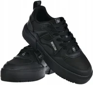 Sneakersy damskie - Damskie buty Big Star sneakersy NN274360 czarny 40 - miniaturka - grafika 1