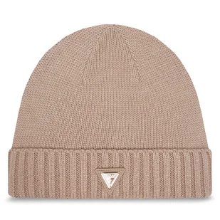 Czapka Guess V4BZ08 Z39B0 Beżowy - Czapki damskie - miniaturka - grafika 1