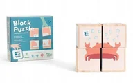 Klocki - DREWNIANE KLOCKI ZWIERZĘTA ARKTYKI, BS TOYS - miniaturka - grafika 1