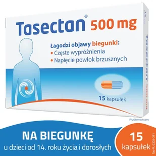 VALEANT Tasectan 500 mg x 15 kaps - Układ pokarmowy - miniaturka - grafika 2