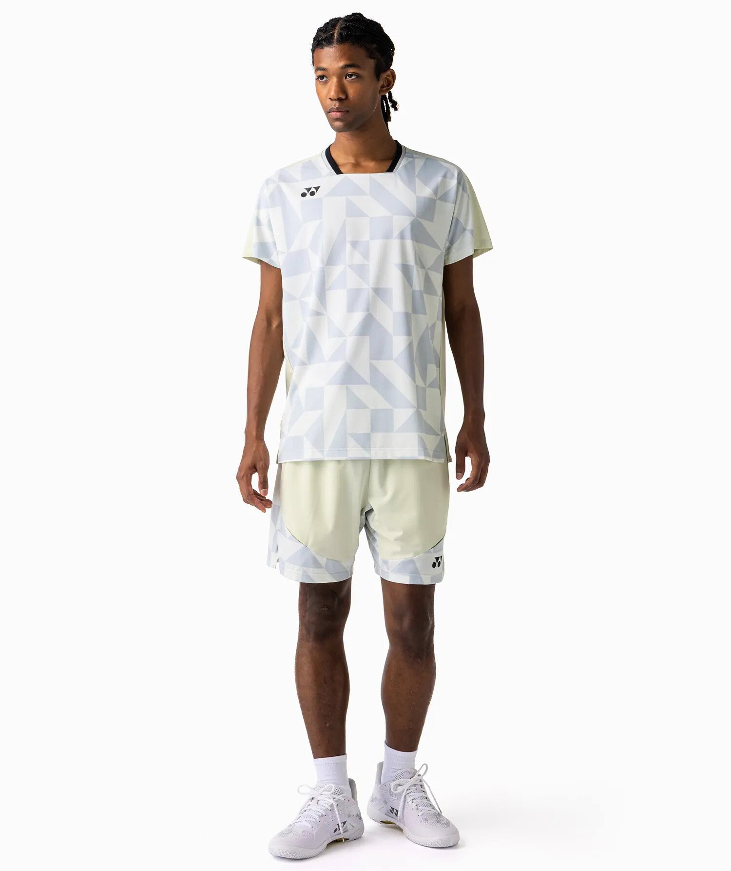 Koszulka męska Yonex Crew Neck Shirt 10712 Champagne M