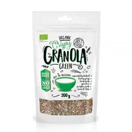 Zdrowa żywność - Lumarko Granola Zielona Ze Spiruliną I Sproszkowanym Młodym Jęczmieniem Bio 200 G ! - miniaturka - grafika 1