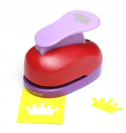 Scrapbooking - Dziurkacz ozdobny do papieru 2,5 cm Korona - miniaturka - grafika 1