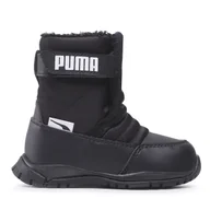 Buty dla chłopców - Śniegowce Puma Nieve Boot Wtr Ac Inf 380746 03 Czarny - miniaturka - grafika 1