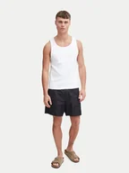 Koszulki męskie - Solid Tank top 21108248 Biały Regular Fit - miniaturka - grafika 1