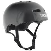 Kaski rowerowe - TSG Helm Skate BMX kask rowerowy/deskorolkowy, czarny, L/XL 750099_Injected-Black_L/XL - miniaturka - grafika 1