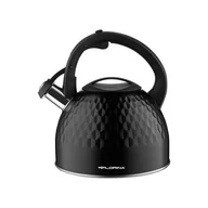 Czajniki na gaz - Czajnik nierdzewny 2,5 l Small Diamond czarny - miniaturka - grafika 1