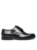 Półbuty męskie - Calvin Klein Półbuty HM0HM01831 Czarny - miniaturka - grafika 1