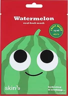Maseczki do twarzy - Skin79 - Watermelon Real Fruit Mask - Kojąca maska w płacie z ekstraktem z arbuza - 23 ml - miniaturka - grafika 1
