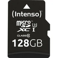 Karty pamięci - Intenso Professional MicroSDXC 128GB UHS-I/U1 3433491 3433491 - miniaturka - grafika 1