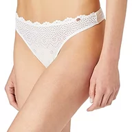 Majtki damskie - Skiny Damen Cheeky stringi figi damskie, Kość słoniowa, 42 - miniaturka - grafika 1