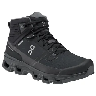 Buty męskie On Running Cloudrock 2 Waterproof Rozmiar butów (UE): 47 / Kolor: czarny/szary - Buty trekkingowe męskie - miniaturka - grafika 1