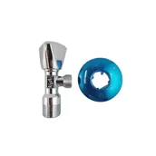 Zawory i kraniki - Zawór kątowy grzybkowy - 1/2"x3/8" WADEP - miniaturka - grafika 1