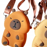 Torebki damskie - Torba na Ramię Kapibara Capybara z Paskiem Zasuwana Wodoodporna Gumowa - miniaturka - grafika 1