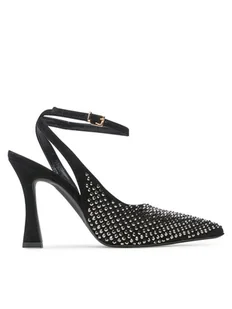 PINKO Sandały Lisette Slingback PE 23 BLKS1 100566 A0N6 Czarny - Sandały damskie - miniaturka - grafika 1