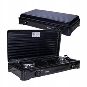 Kuchnia turystyczne i akcesoria - KUCHENKA GAZOWA TURYSTYCZNA POLOWA 2W1 PRZENOŚNA - miniaturka - grafika 1