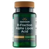 Suplementy naturalne - SWANSON Health R-ala Kwas R-alfa Liponowy R-fraction Alpha Lipoic Acid 100mg 60 Kapsułek - miniaturka - grafika 1