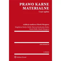 Prawo karne materialne Część ogólna - Magdalena Budyń-Kulik, Patrycja Kozłowska-Kalisz, Marek Kulik, Marek Mozgawa - Muzyka dla dzieci - miniaturka - grafika 1